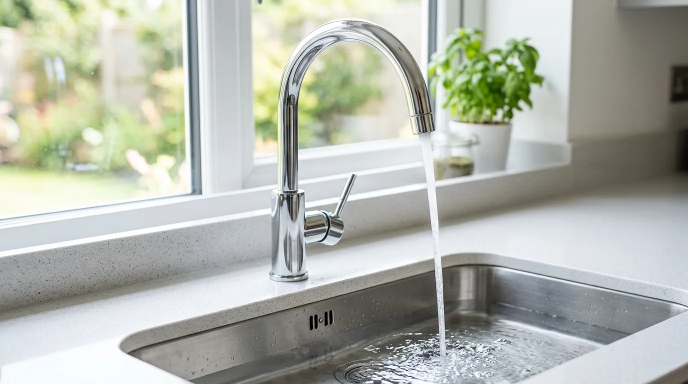 Local Plumbing Master Pros same day plumber fixing a faucet in Newborn, GA